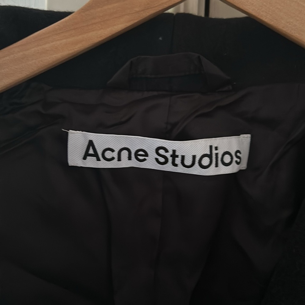 NEW ACNE Studios Wool Coat - Never Worn - Picture 7 of 15